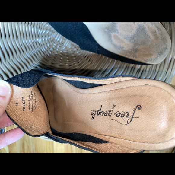 ❌SOLD❌Free People At Ease Loafer Mule Black size - Picture 8 of 8